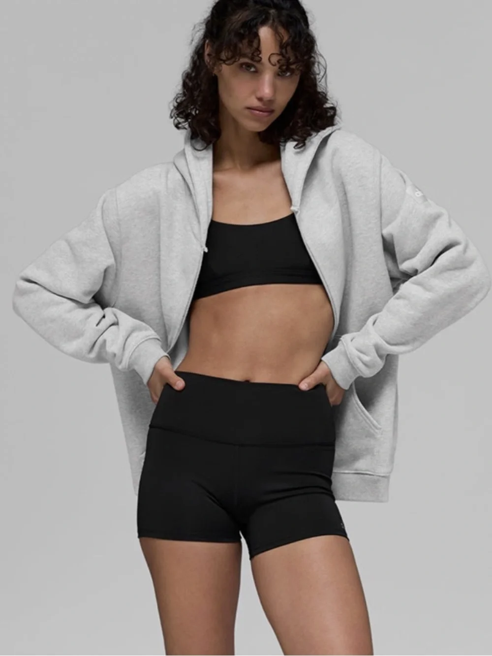 Alo Renown Heavy Weight Full Zip Hoodie